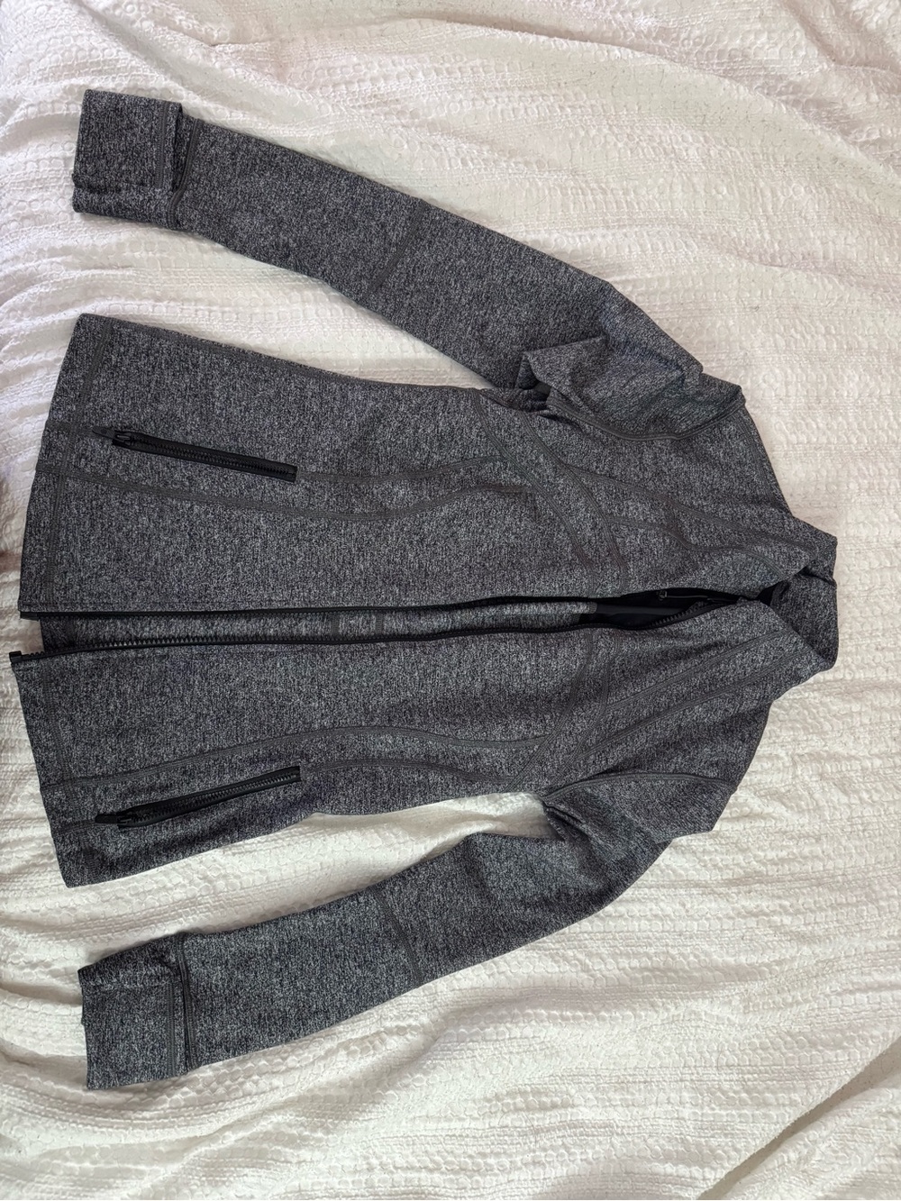 Lululemon Define Jacket Heathered Gray Black